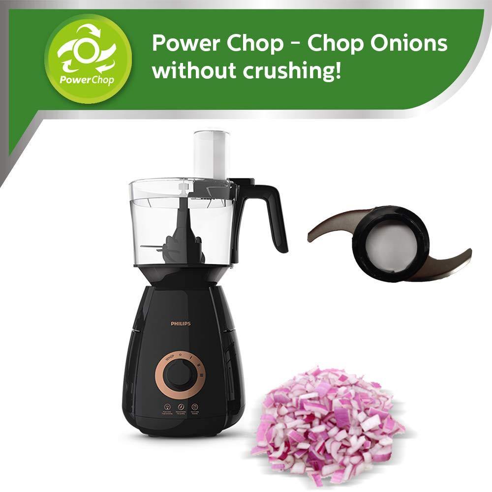Philips HL7707/00 750W Mixer Grinder with 4 Jars (Black) – PowerChop, Gear Drive, Leak-Proof Design & 24-Hour Delivery from Suraj Electronics
