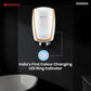 Havells Instanio 3L Instant Water Heater(Geyser)|Temp. Sensing LED Indicator| Rust & Shock Proof Body| ISI Marked|Warranty:5 year on Inner Tank| High Rise Compatible(White Mustard) GHWAIAPWH003