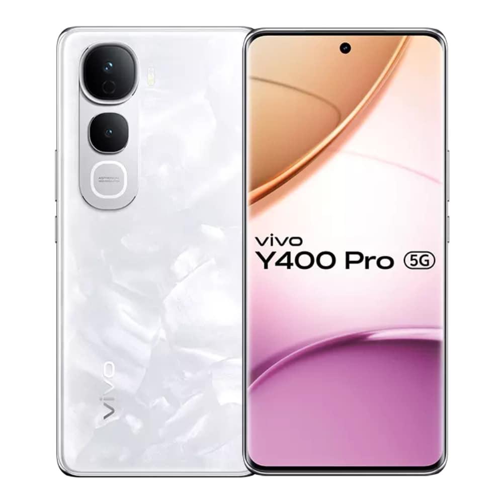 Vivo Y400 Pro 5G 256 GB, 8 GB RAM, Freestyle White, Mobile Phone