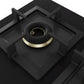 Bosch PNV9B6F20I 90cm Built-in Gas Hob | 5 Brass Burners | Auto Ignition | Tempered Glass | Flame Failure Safety | Cast Iron Support