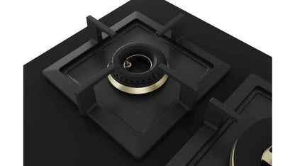 Bosch PNV9B6F20I 90cm Built-in Gas Hob | 5 Brass Burners | Auto Ignition | Tempered Glass | Flame Failure Safety | Cast Iron Support