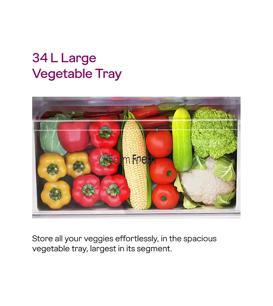 Godrej RT EONVIBE 346B RCIT MT BK 308 L 2 Star Inverter Frost-Free Double Door Refrigerator ( 4 in 1 Convertible)