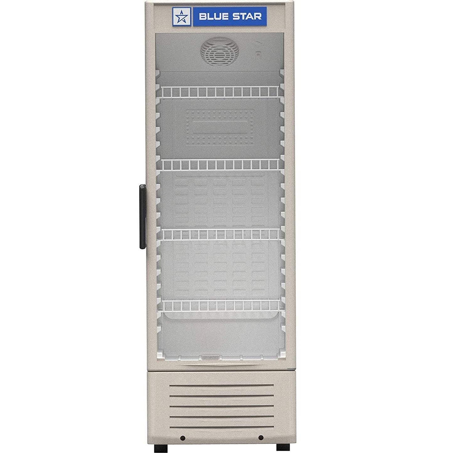 Blue Star SC300F 300 L Single Door Visi Cooler | Supercooler Technology | Adjustable Shelves | Suraj Electronics Delhi NCR