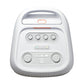 JBL Partybox 320 (White) 240W Portable Bluetooth Party Speaker | AI Sound Boost | Futuristic Light Show | 18H Battery | Mic & Guitar Input