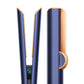 Dyson Airstrait™ HT01-PBRC-IN Hair Straightener with Wet to Dry Styling, No Heat Damage, Filtered Airflow & LCD Display (Prussian Blue/Rich Copper)
