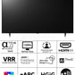 LG 65QNED80SRA 164 cm (65 inches) 4K Ultra HD Smart QNED TV  (Ashed Blue)