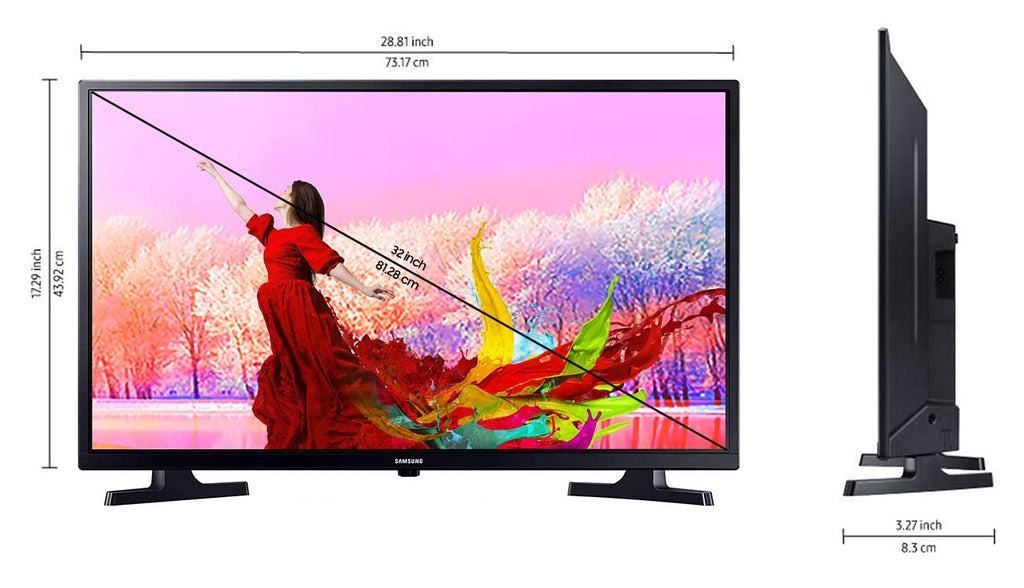 Samsung UA32T4340BKXXL 32 Inch HD Ready Smart LED TV | Tizen OS | Dolby Digital Plus | Screen Mirroring