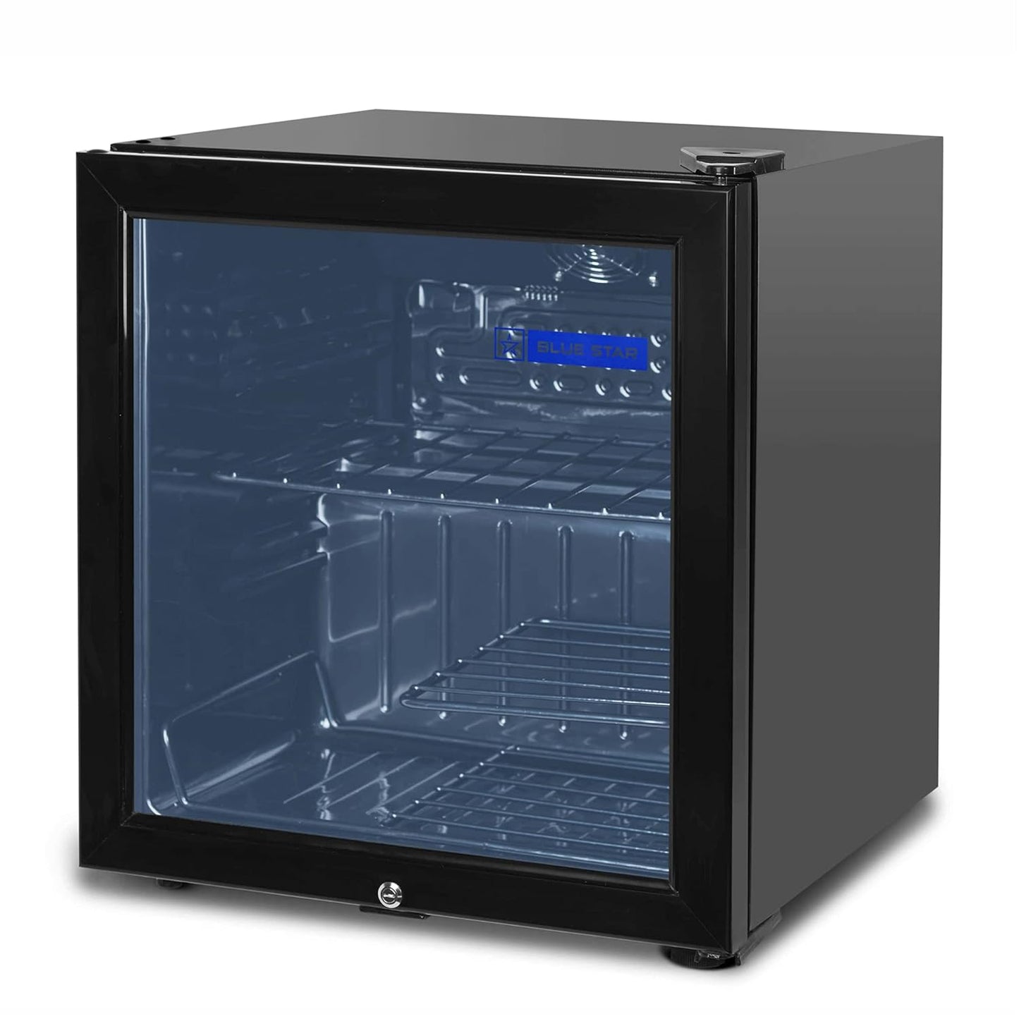 Blue Star VC65D 55L Visi Cooler | Single Door Glass Front Beverage Refrigerator | R600a Refrigerant | 5 Star Rated | Suraj Electronics Delhi NCR