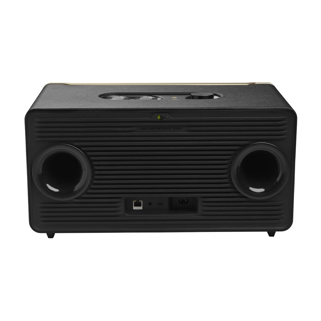JBL Authentics 500 - Wireless Home Speaker with Bluetooth, Voice Control, and Dolby Atmos, Multi Room Playback, Built in Alexa and Google Assistant