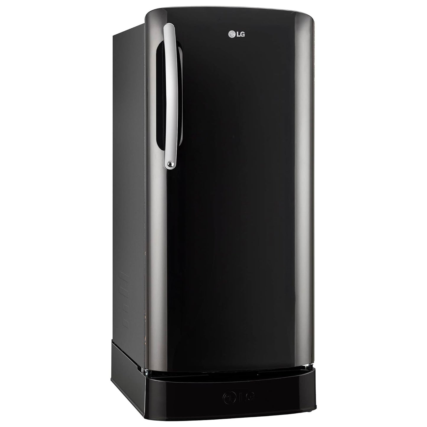 LG GL-D211HESZ 201 L 5 Star Direct-Cool Inverter Single Door Refrigerator ( Ebony Sheen, Base Stand with Drawer & Smart Connect, Gross Volume- 204 Ltr.)