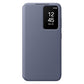 Samsung Galaxy S24 5G Smart View Wallet Case (Violet) | Original Samsung Flip Cover | Suraj Electronics Delhi NCR