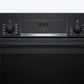 Bosch HBJ534EB0I Built-In Electric Oven – 60L, 60x60 cm, Convection, Black | Series 4 | Touch Control + Rotary Knobs | Made in India