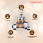 Morphy Richards Icon Superb 1000-Watt Food Processor (Copper Colour) With Free Stand
