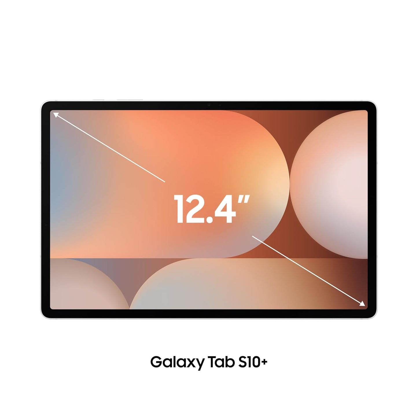 Samsung Galaxy Tab S10 Plus, S Pen in-Box, 31.5 cm (12.4 inch) Dynamic AMOLED 2X Display, 12 GB RAM, 256 GB Storage, Wi-Fi + 5G Tablet, Platinum Silver