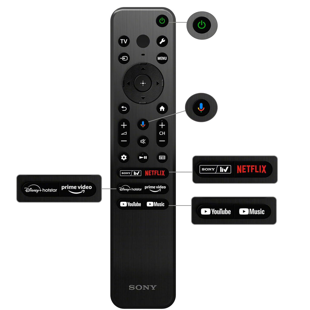 Sony K-55S25 139 cm (55 inches) BRAVIA 2 4K Ultra HD Smart LED Google TV  (Black)