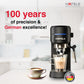 Hafele U-Kaffee Espresso Coffee Machine | 15-Bar Pressure | Adjustable Milk Frother | Thermoblock 1450W | Suraj Electronics Delhi NCR