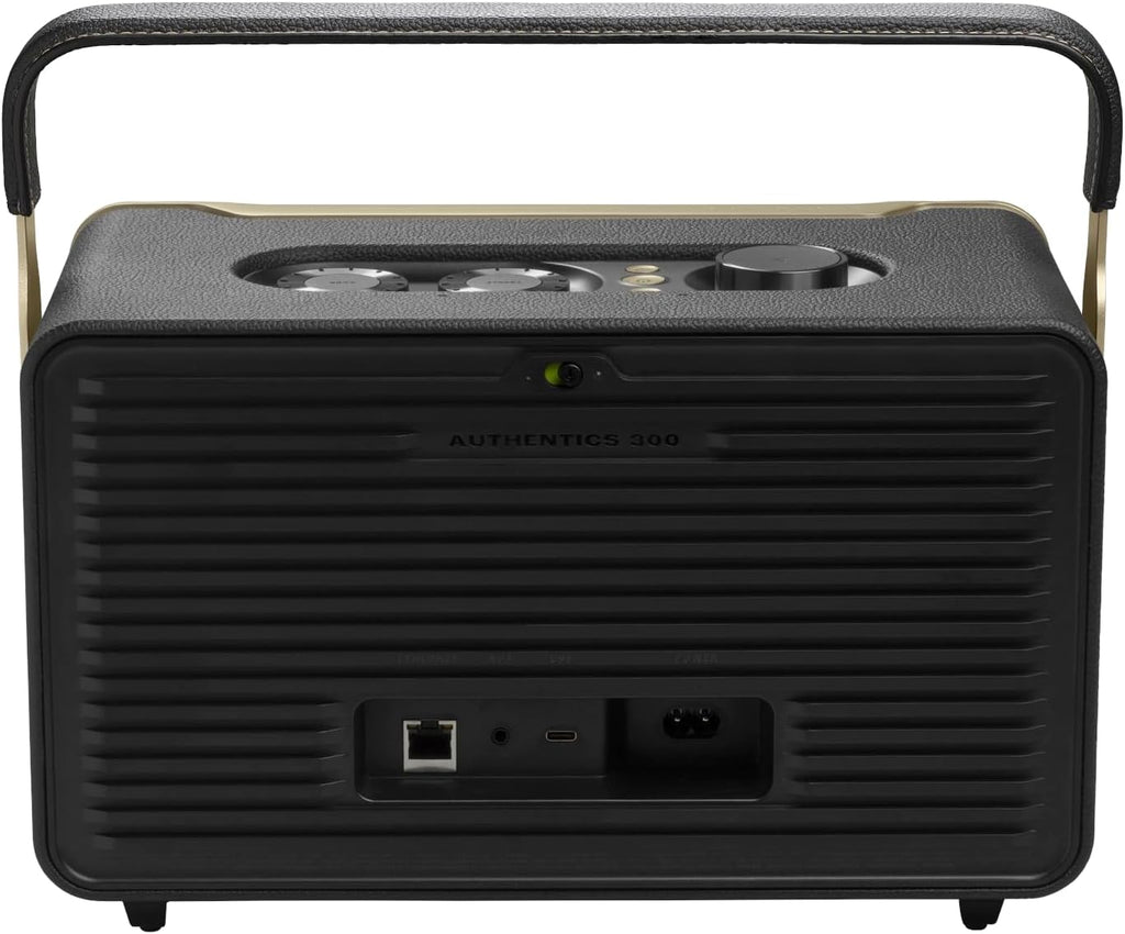 JBL AUTHENTICS 300 Smart home speaker with Wi-Fi, Bluetooth and Voice Assistants with retro design