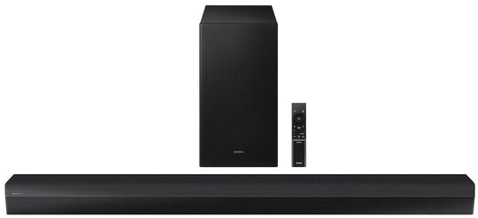 Samsung 400 W 5.1 ch (HW-B750D/XL) Dolby Soundbar, Center Firing Speakers, Surround Sound expansion, DTS Virtual:X, Bluetooth, HDMI, Optical in (Black)