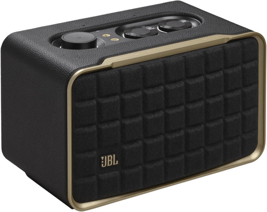 JBL Authentics 200 Smart Home Speaker – 90W Stereo Sound, Wi-Fi & Bluetooth, Dual Voice Assistants, Retro Design, Hi-Res Audio, Sustainable Build | 1 Year Warranty | 24-Hour Delivery