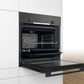Bosch HBJ534EB0I Built-In Electric Oven – 60L, 60x60 cm, Convection, Black | Series 4 | Touch Control + Rotary Knobs | Made in India