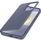 Samsung Galaxy S24 5G Smart View Wallet Case (Violet) | Original Samsung Flip Cover | Suraj Electronics Delhi NCR