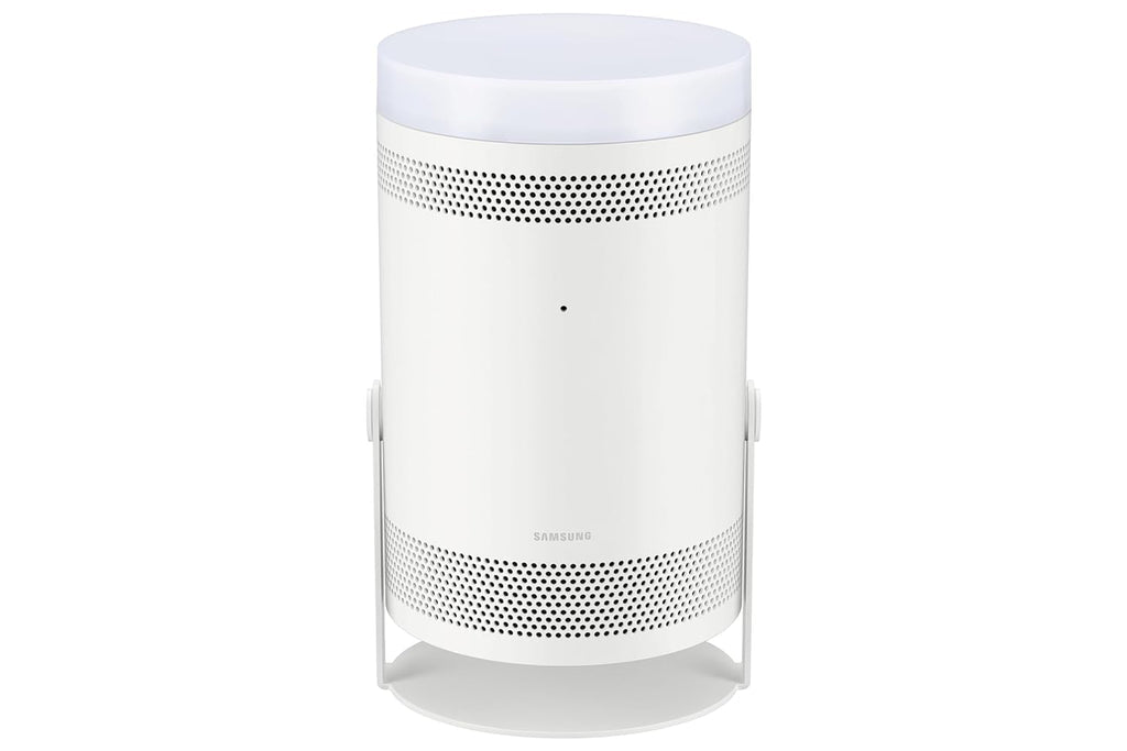 Samsung SP-LFF3CLAXXXL The Freestyle 2nd Gen Portable Compact Smart LED Projector with in-Built OTT Apps ( HDR 10+, Wi-Fi, Premium 360° Sound, All Round Design, Instant Setup, White)