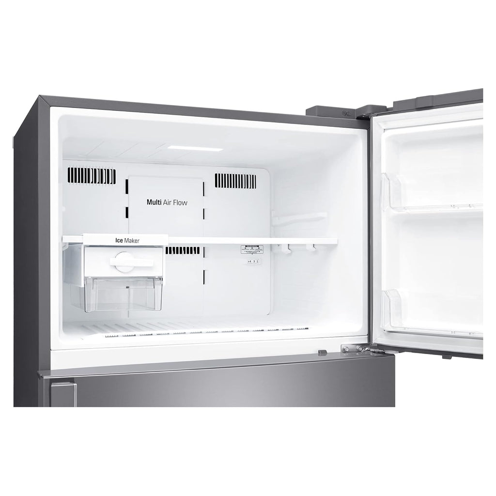 LG GN-H702HLHM 506 L Frost Free Inverter Double Door Refrigerator (Platinum Silver3) with Wi-Fi, Hygiene Fresh+, Door Cooling+ & Smart Diagnosis