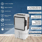 Crompton Optimus 65 Desert Air Cooler | 65 L Tank | Everlast Pump | Large Ice Chamber | Humidity Control | Suraj Electronics Delhi NCR