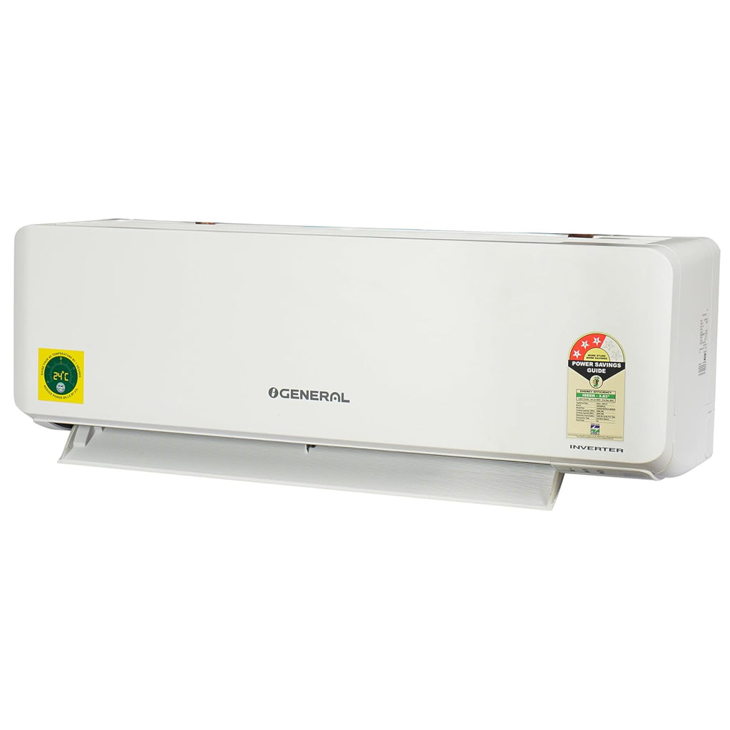 O General ASGG18CNAA 1.5 Ton 3 Star Inverter Split AC | Copper Condenser | R32 | Free Standard Installation | Quiet Operation | 2025 Model | DELHI NCR only