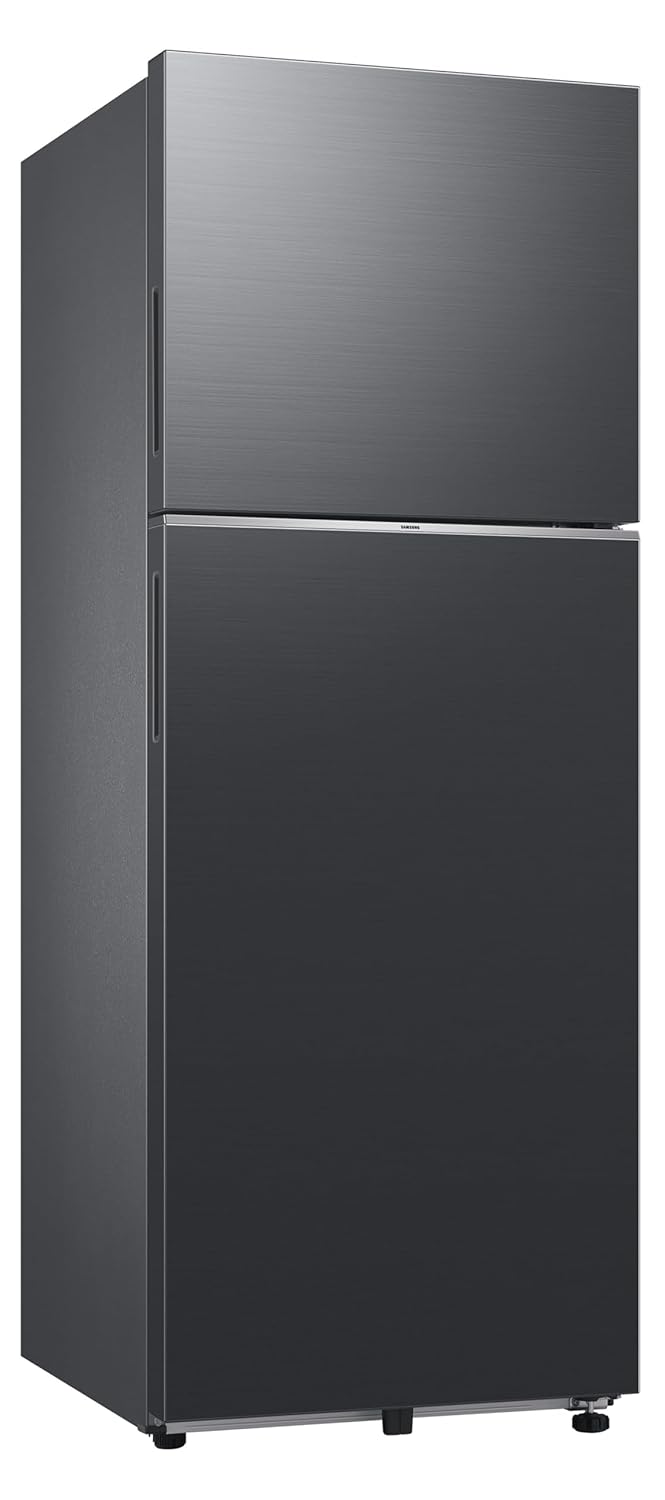 Samsung RT34DG5A4DB1HL 330L 3 Star Convertible 5-in-1 Frost Free Double Door Refrigerator | AI Energy Mode | Wi-Fi Enabled | Twin Cooling Plus | Digital Inverter | Black Matte | Made in India
