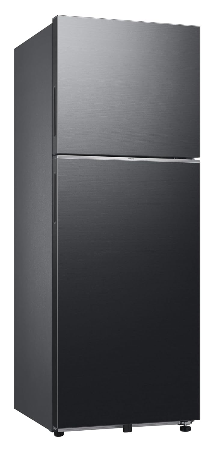 Samsung RT34DG5A2BBXHL 330L 2 Star Frost Free Double Door Refrigerator with Convertible 5-in-1, Digital Inverter, SmartThings Wi-Fi & Bespoke AI (Luxe Black)