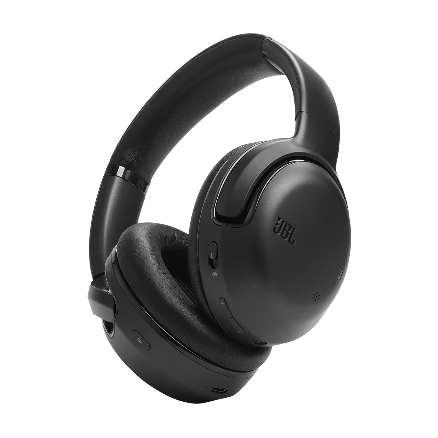 JBL Tour One M2 Adaptive Noise Cancelling Over-Ear Headphones with Hi-Res Audio, Spatial Sound, 50Hrs Battery, Quick Charge, Bluetooth 5.3 LE, Multi-Point Connectivity, Built-in Alexa – Black | Suraj Electronics