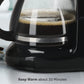 Glen SA9052CM Drip Coffee Maker Machine | Coffee Brewer Machine for Home & Office 750 ML | Anti-drip system 600 W | 6 Cups Drip Coffee Maker  Made of ABS Plastic