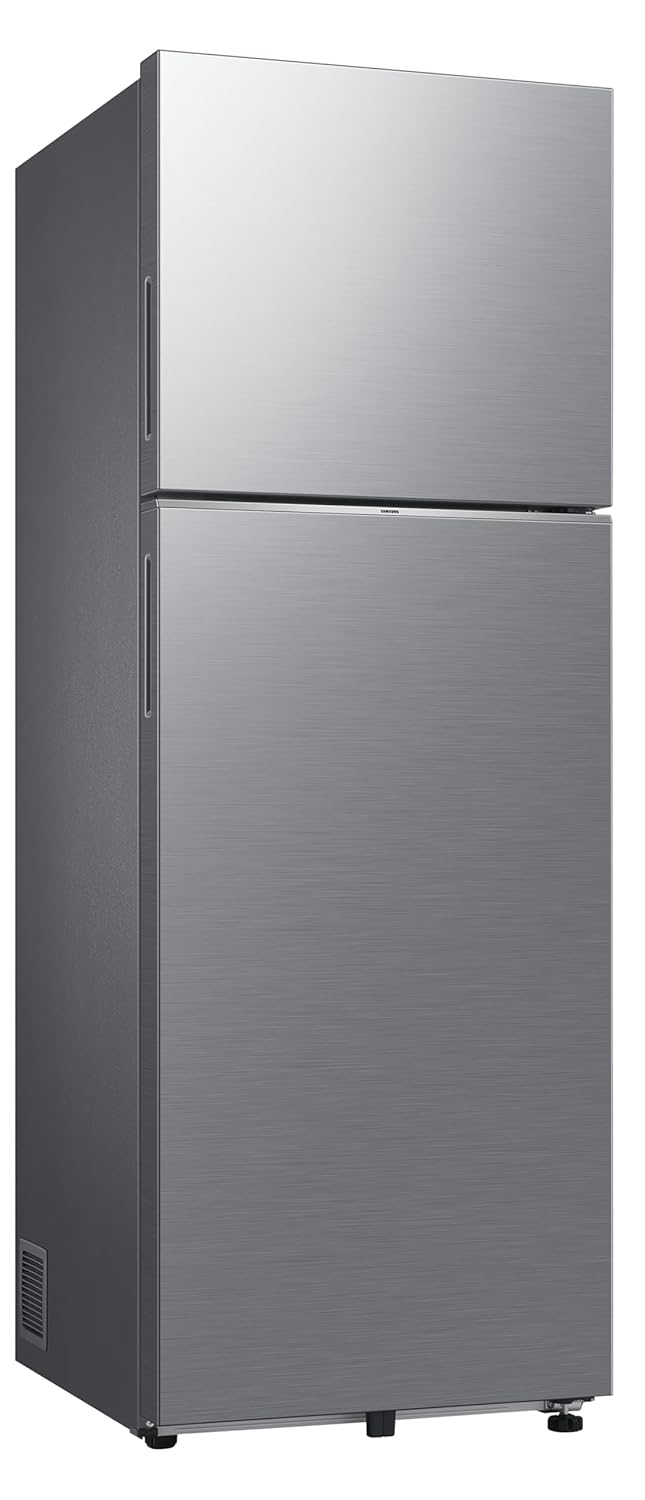 Samsung RT38DG5A2BS8HL 350 L,Convertible 5-in-1, Digital Inverter, Frost Free Double Door, WiFi Enabled Bespoke AI Refrigerator ( Elegant Inox, Silver)