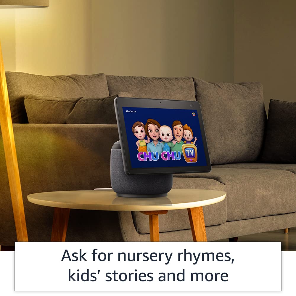 Amazon Echo Show 10 10.1" HD smart display with motion, premium sound and Alexa (Black)
