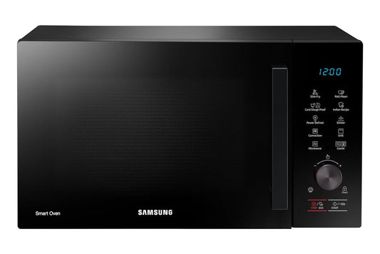 Samsung MC28A5147VK/TL 28L Convection Microwave Oven – SlimFry, Tandoor, Smart Sensor, Fermentation & Power Defrost – Black | 10-Year Cavity Warranty