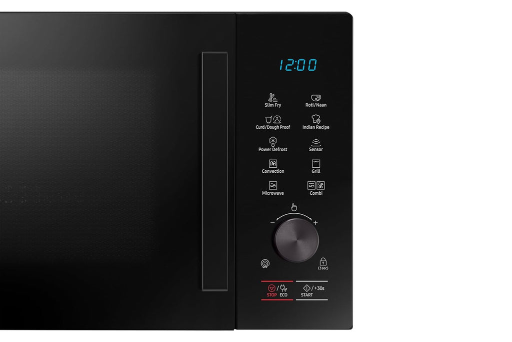 Samsung MC28A5147VK/TL 28L Convection Microwave Oven – SlimFry, Tandoor, Smart Sensor, Fermentation & Power Defrost – Black | 10-Year Cavity Warranty