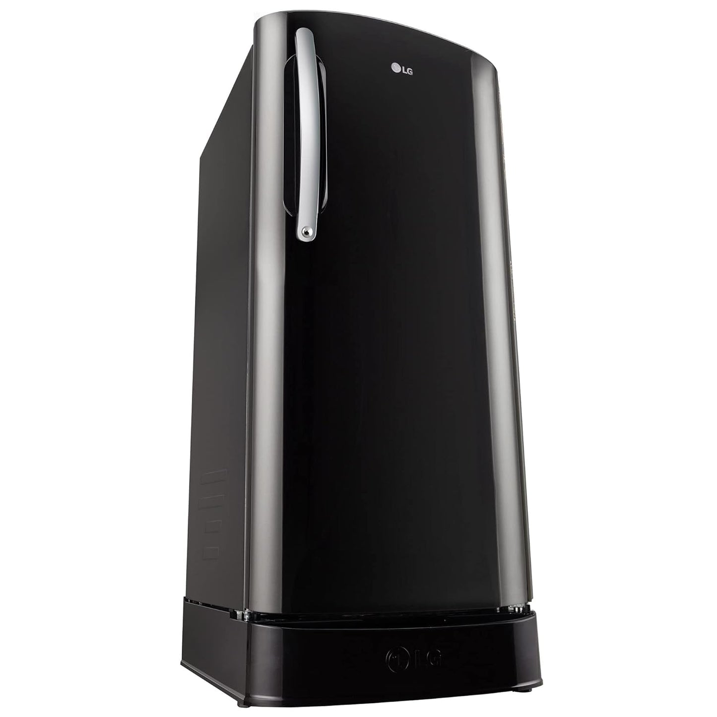 LG GL-D211HESZ 201 L 5 Star Direct-Cool Inverter Single Door Refrigerator ( Ebony Sheen, Base Stand with Drawer & Smart Connect, Gross Volume- 204 Ltr.)
