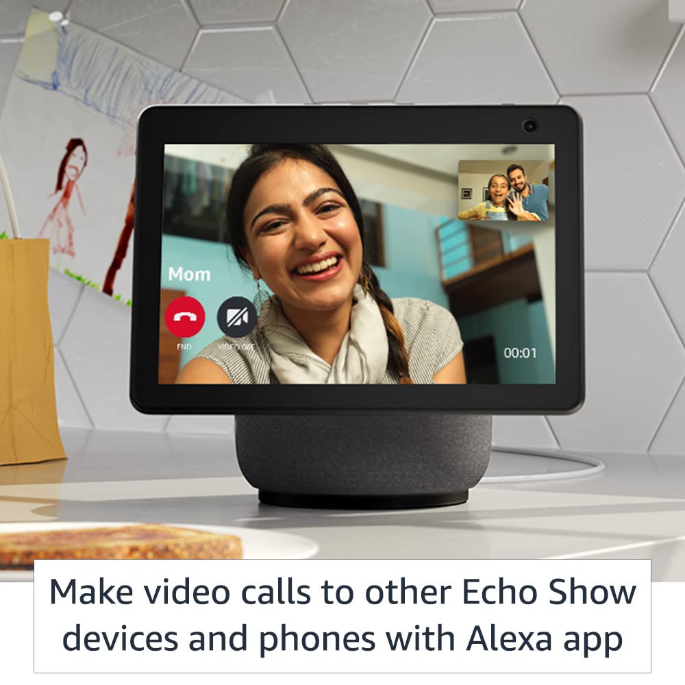 Amazon Echo Show 10 10.1" HD smart display with motion, premium sound and Alexa (Black)