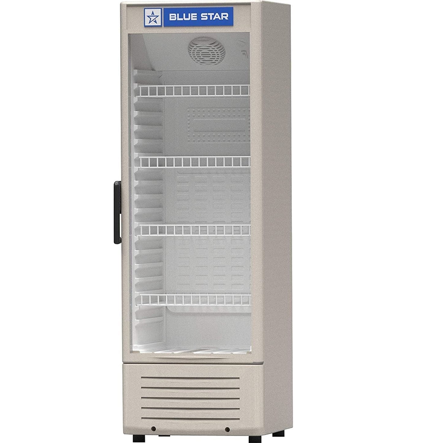 Blue Star SC300F 300 L Single Door Visi Cooler | Supercooler Technology | Adjustable Shelves | Suraj Electronics Delhi NCR