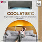 LG US-Q19MWZE 1.5 Ton 5 Star AI+ DUAL Inverter Split AC | Copper | Smart Energy Manager | Wi-Fi | VIRAAT Mode | AI Convertible 6 in 1 | Faster Cooling | Energy Saving ( Black Mirror) 2025 Model