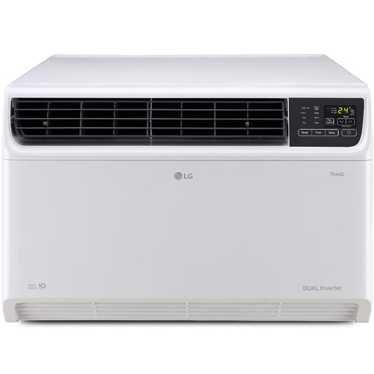 LG UW-Q24WWYA 2 Ton 4 Star Wi-Fi DUAL Inverter Window AC (Copper, Convertible 4-in-1 cooling, 4 Way Air Swing, HD Filter, 2025 White)