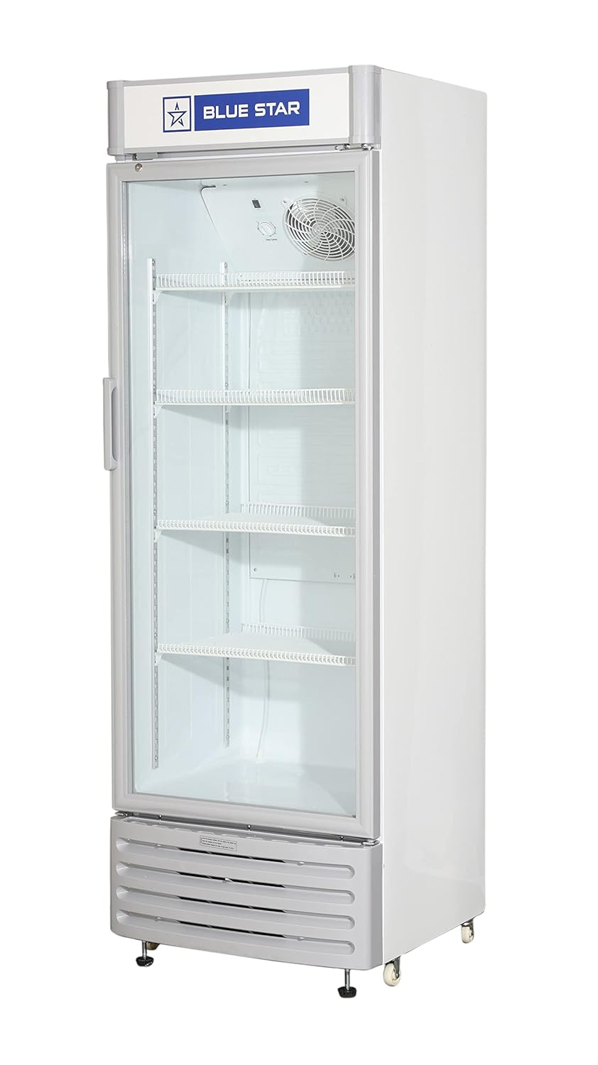 Blue Star VC400A 385 Litre Visi Cooler – Commercial Display Fridge with R600A, Adjustable Shelves