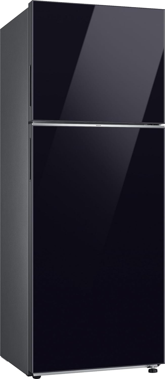 Samsung RT51CB662A22TL 465 L, Bespoke Optimal Fresh+, Digital Inverter, Frost Free Double Door WiFi Embedded Refrigerator ( Clean Black Glass)