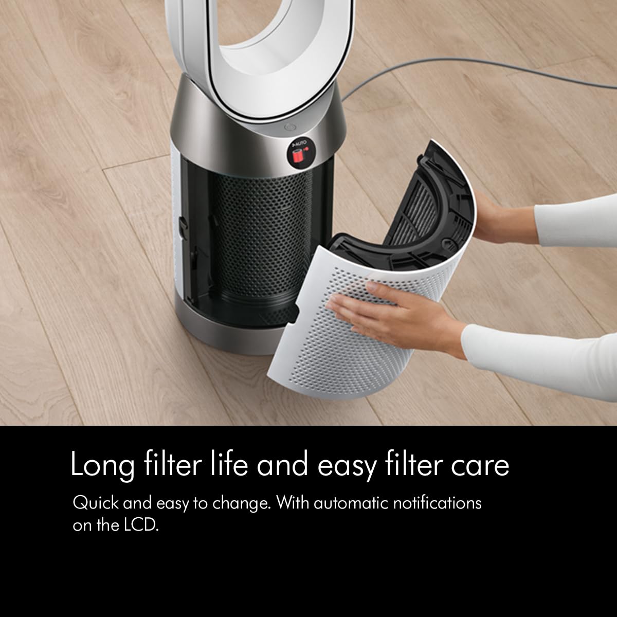 Dyson Air Purifier TP10 Cool Gen1 | Covers 600 Sq. Ft| Advanced HEPA H13 filtration