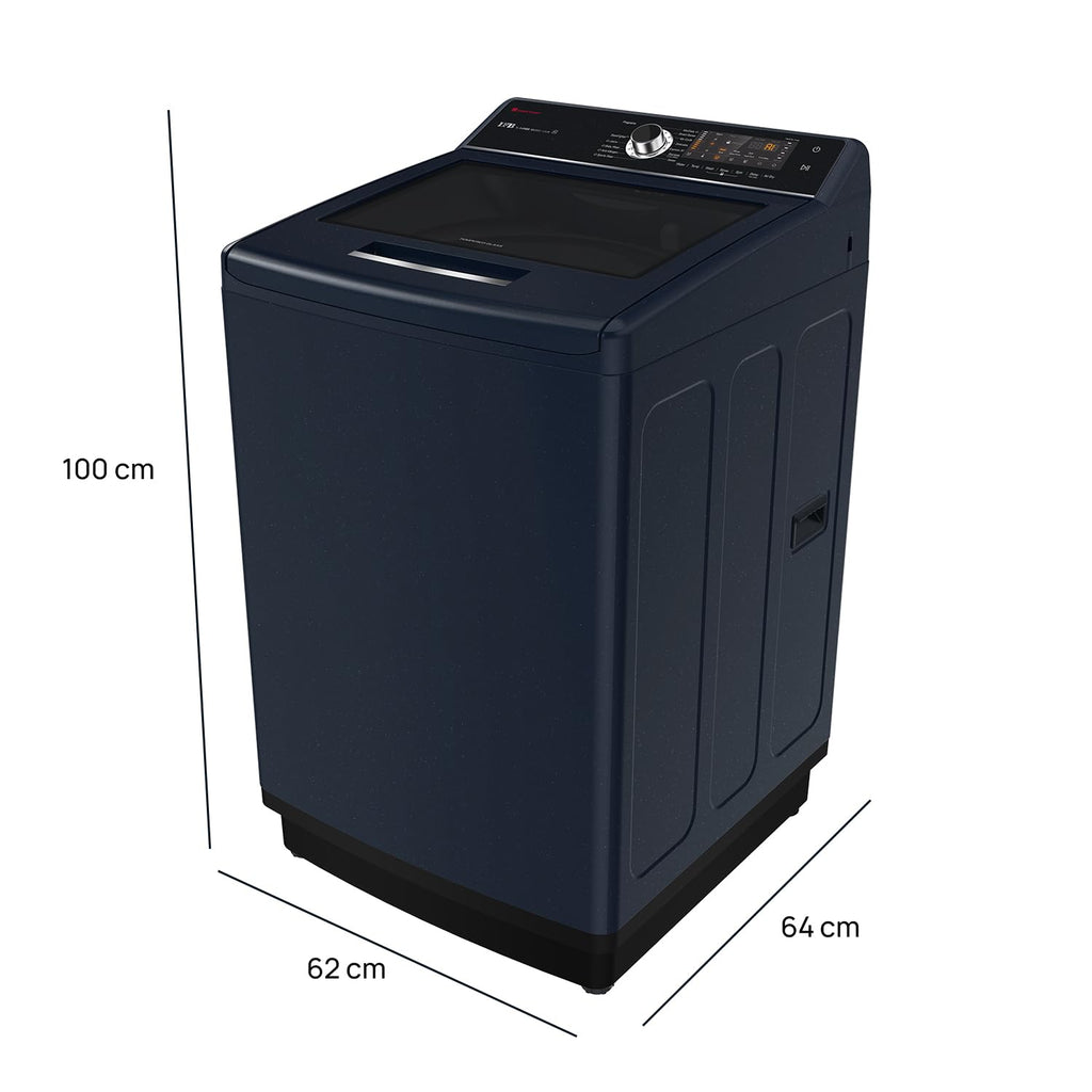 IFB TL S4RBS 10 Kg 5 Star AI Powered Fully Automatic Built-in Heater Top Load Washing Machine ( 10.0 Kg Aqua, Sparkle Silver, 2X Power Steam, 4 Years Comprehensive Warranty)