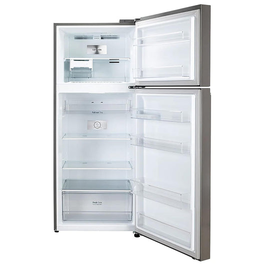 LG GL-S412SPZY 408 L 2 Star Frost-Free Smart Inverter Double Door Refrigerator ( Shiny Steel, Convertible)