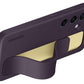 Samsung Galaxy S24 5G Standing Grip Case (Dark Violet) | Soft Silicone Kickstand Cover | Suraj Electronics Delhi NCR