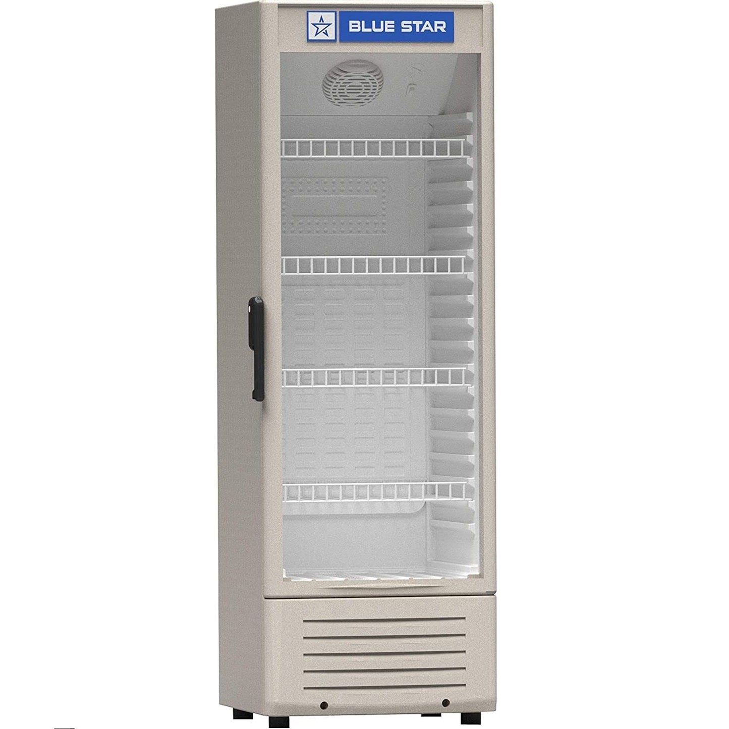 Blue Star SC300F 300 L Single Door Visi Cooler | Supercooler Technology | Adjustable Shelves | Suraj Electronics Delhi NCR