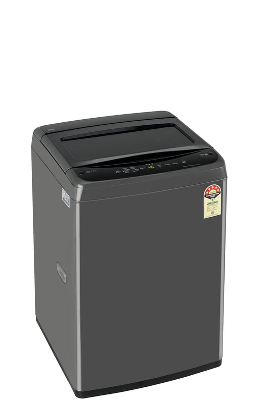 LG T75VBMB1S 7.5 Kg 5 Star Smart Inverter Fully Automatic Top Load Washing Machine with TurboDrum, Auto Prewash & LED Display – Middle Black